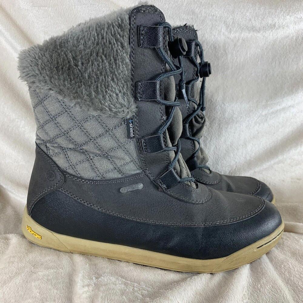 HI-TEC Womens Size 9 Thinsulate Gray DUBOIS 400i WP Winter Walking Snow Boots​